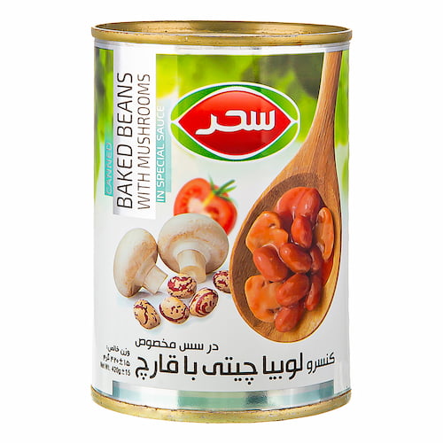 تصویر 1 از قیمت کنسرو لوبیا چیتی سحر